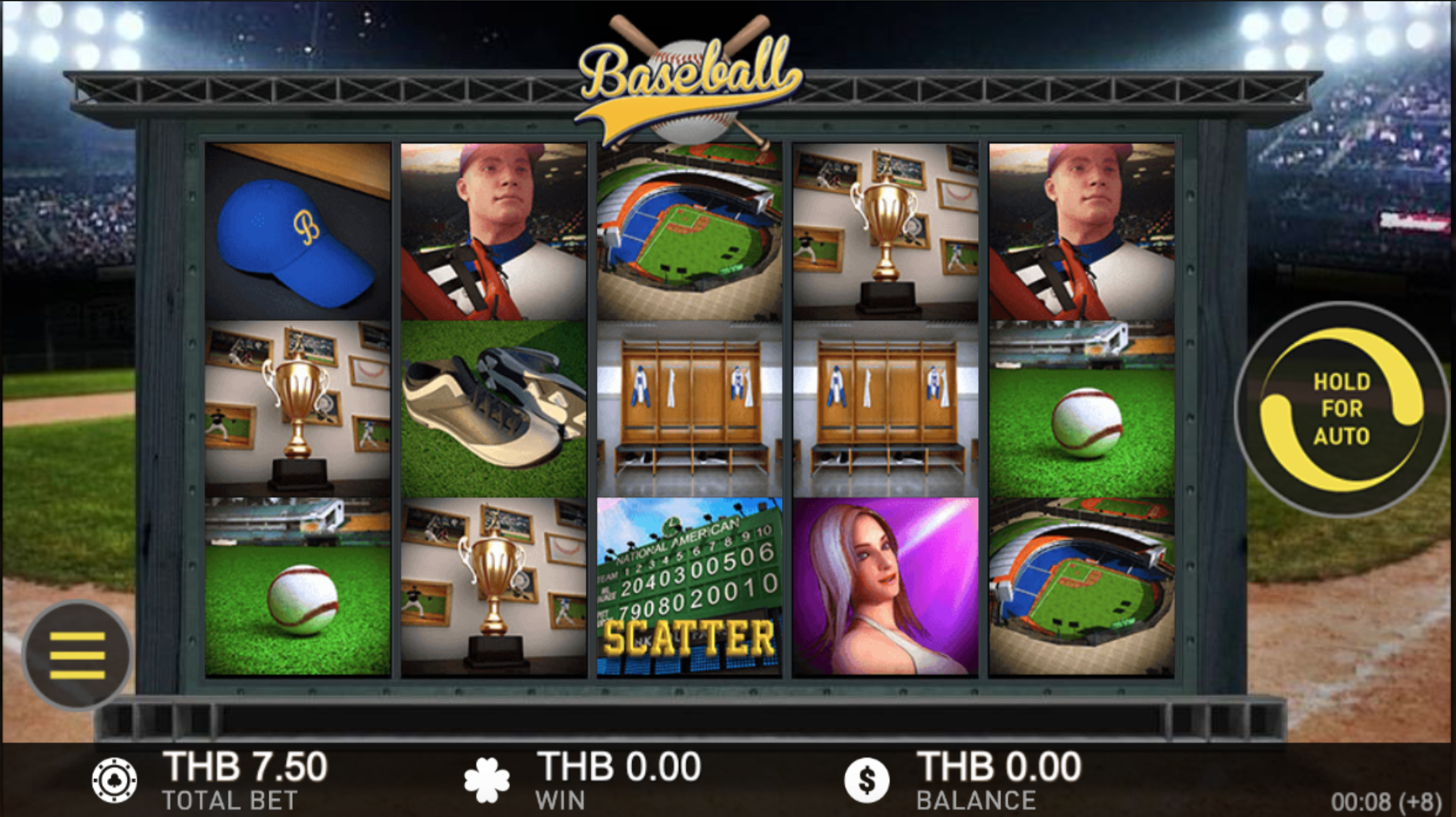 GamePlay Interactive 12 สล็อต Baseball