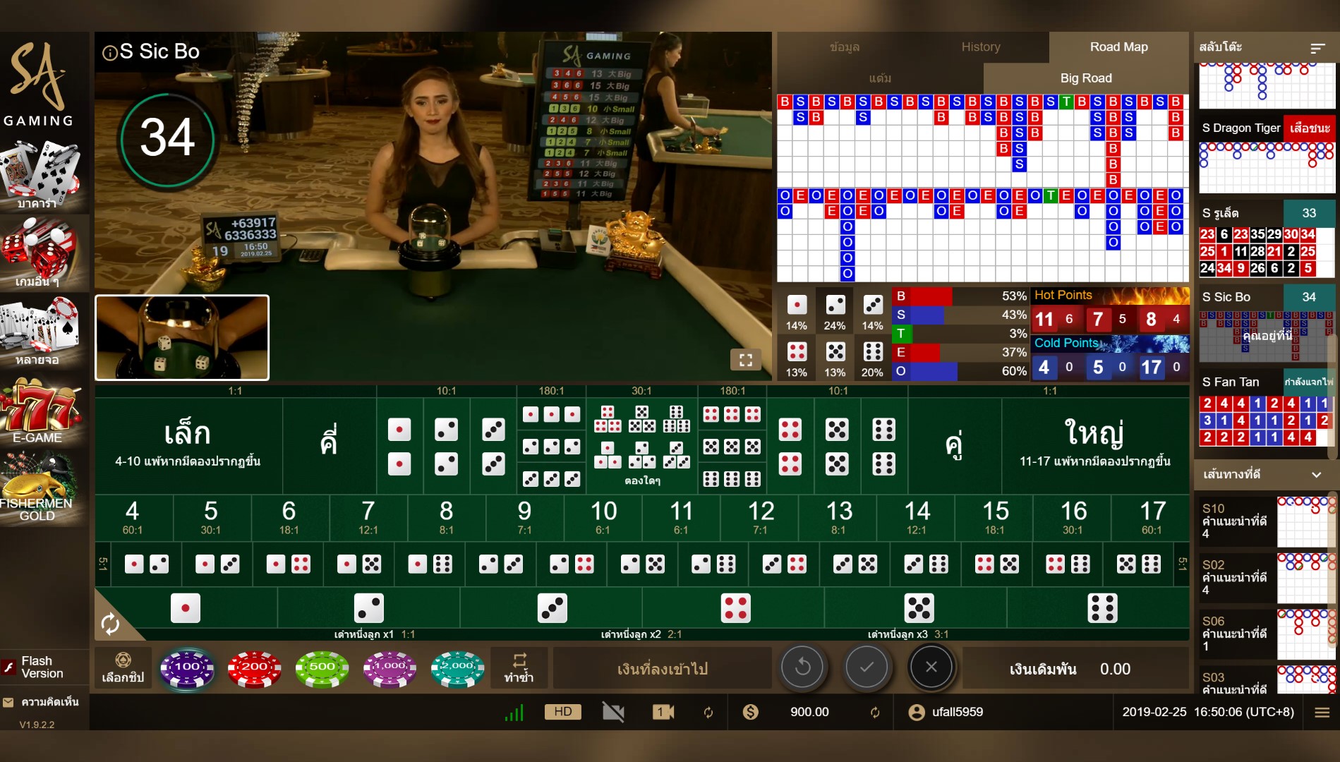 ไฮโล - SicBO ไฮโลออนไลน์