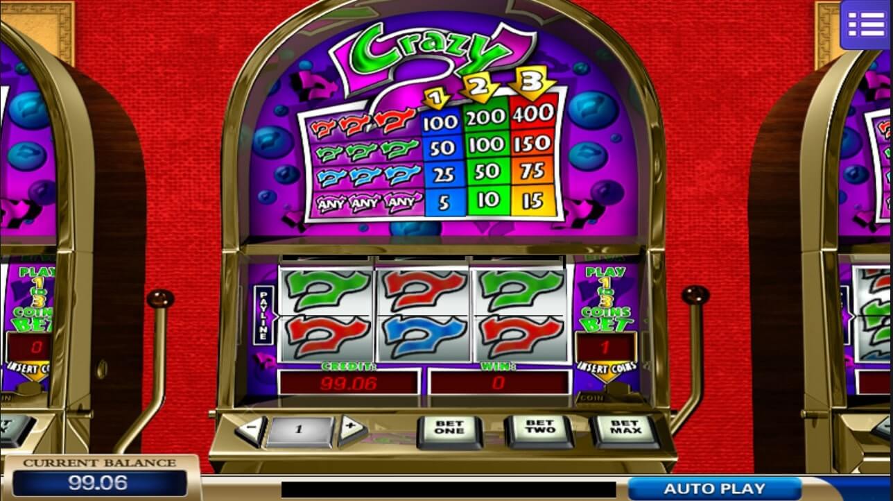 สล็อต สุดลุ้น 7 Crazy จาก Mega888 เล่นผ่าน BK8