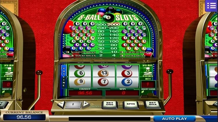 8-Ball Slots สล็อต เกมพูลแสนคลาสสิคที่ Mega888