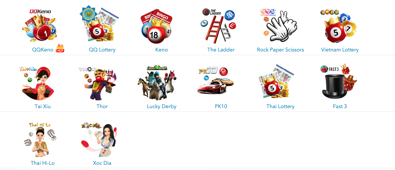 รวมหวยออนไลน์และเกมอื่นๆ บนเว็บ BK8