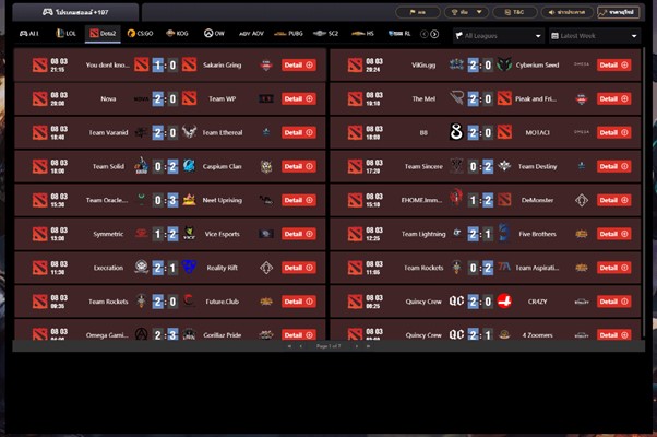 ผลการแข่งขัน im esport