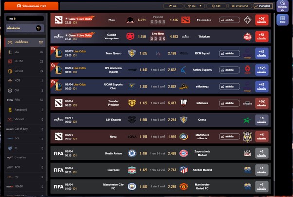 พนันเกม IM Esports