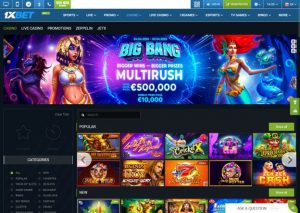 1xbet บริการครบครัน